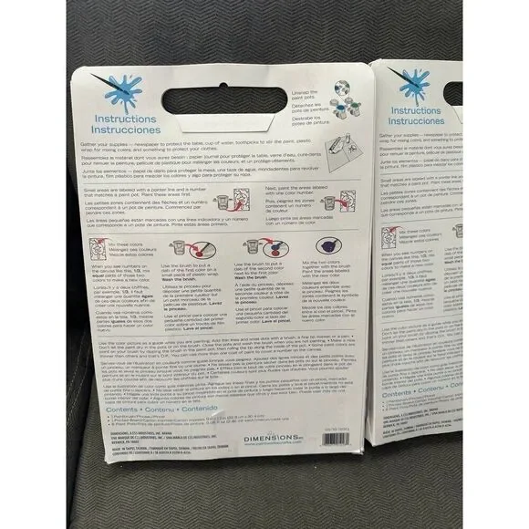 Dimensions paint works 2 sets paint by number - Picture 5 of 7